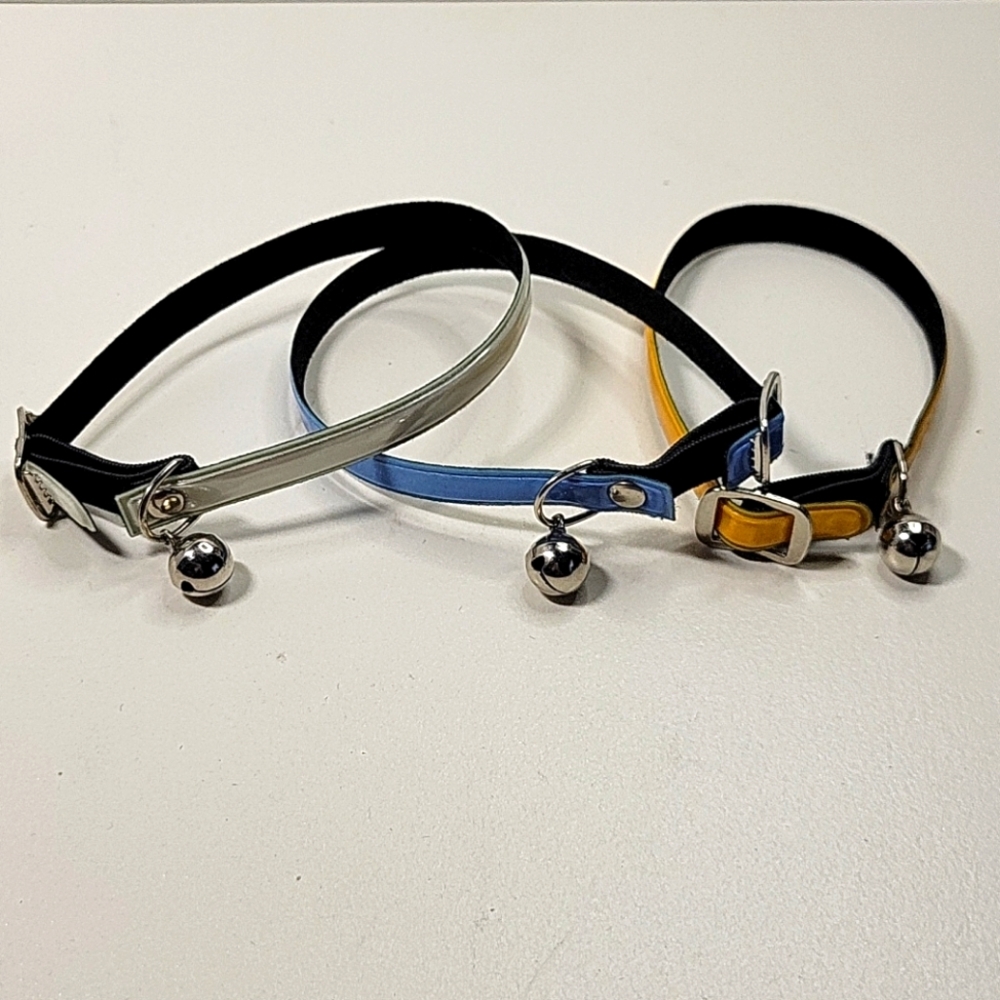 Dog puppy collar set of 3 NEW